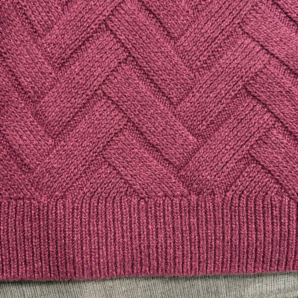 Sonoma Women’s Cable-Knit Sweater - Size Medium - Purple - NWOT!!  sweaters tops - Picture 6 of 6